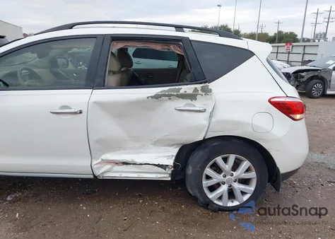 2012 Nissan Murano Sl from USA, damaged, VIN JN8AZ1MU6CW114510